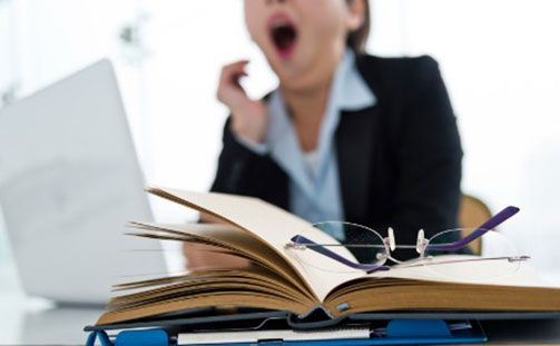 Lucht van lage kwaliteit betekent lage productiviteit op kantoor